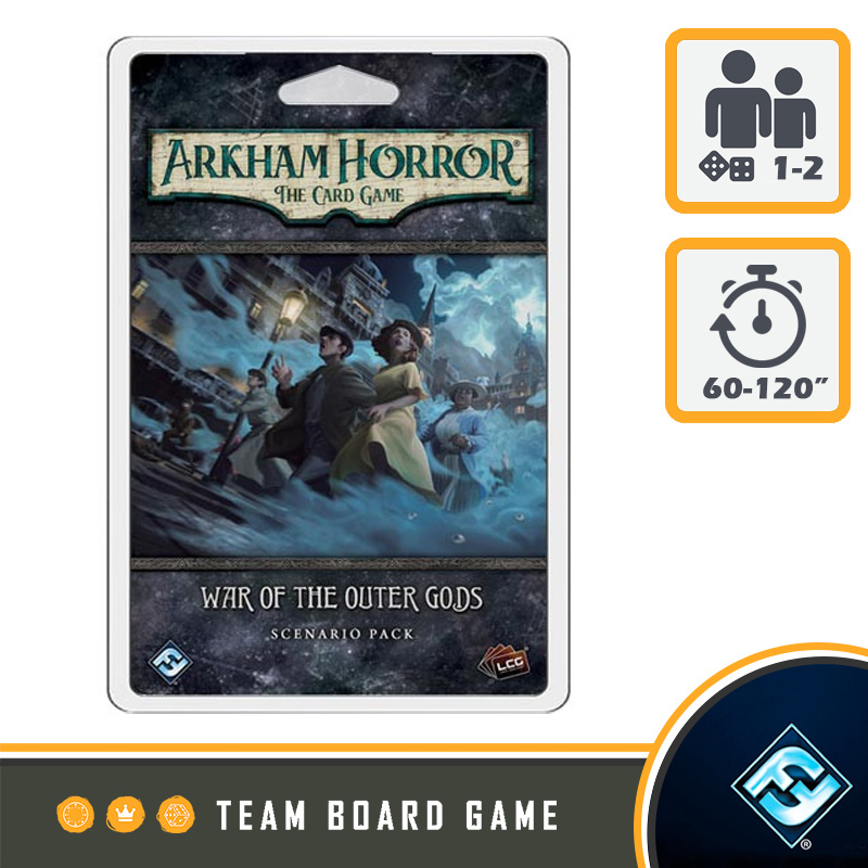 Arkham Horror LCG: War Of The Outer Gods Scenario Pack | Team Board Game