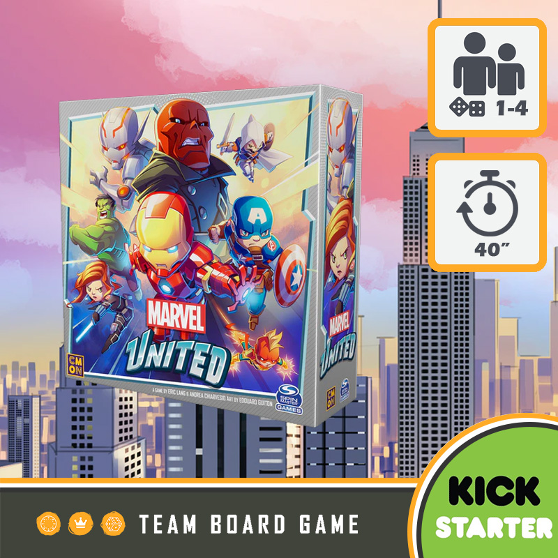 Marvel United - All-in (Kickstarter) - Team Board Game