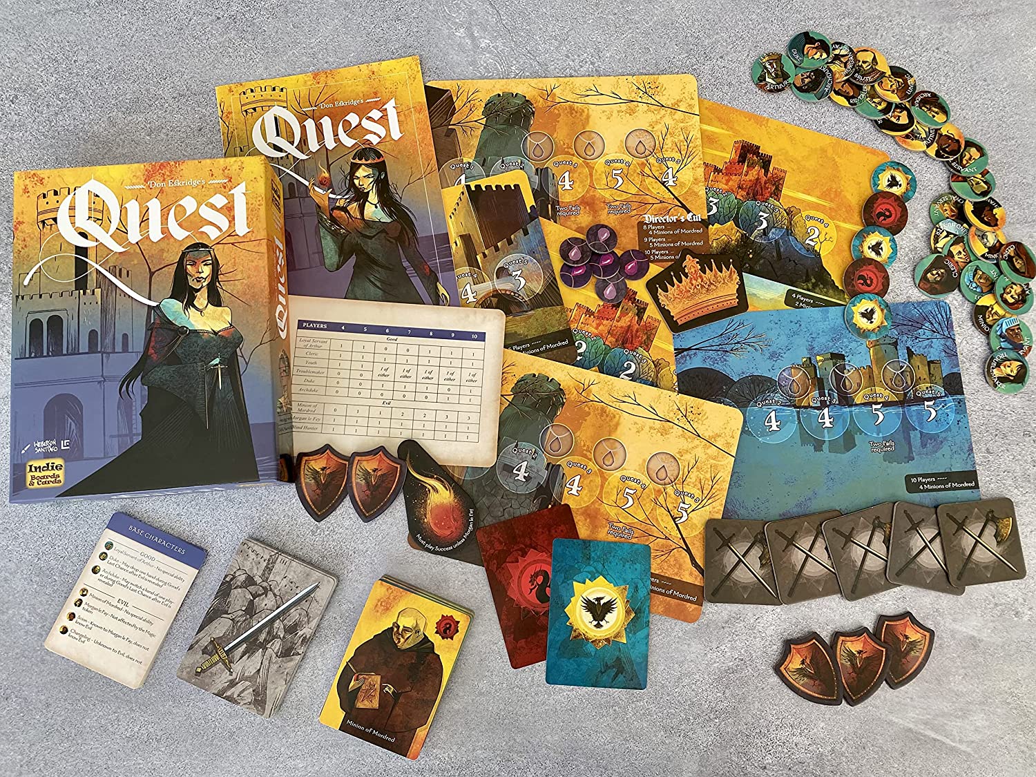 Quest Board Game - Team Board Game