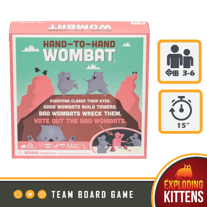 Hand To Hand Wombat Team Board Game