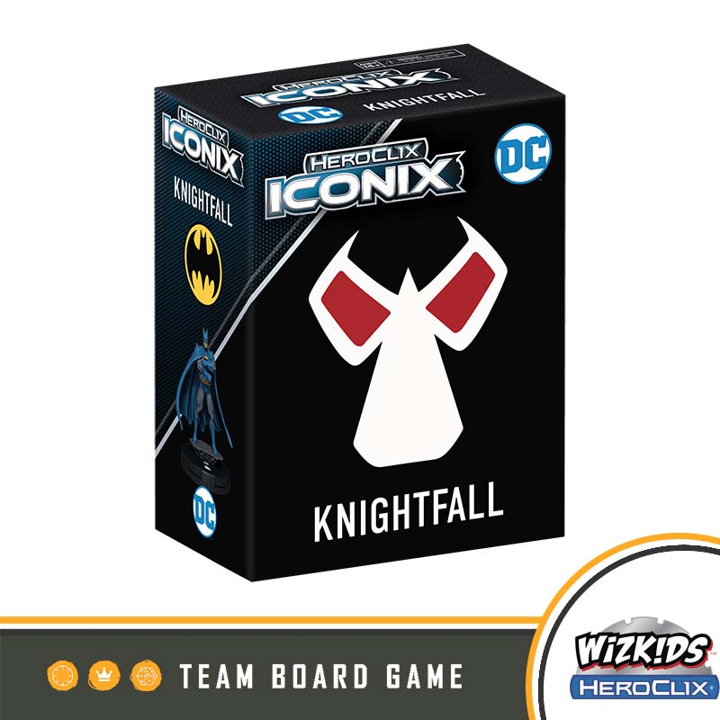 DC HeroClix Iconix: Knightfall - Team Board Game